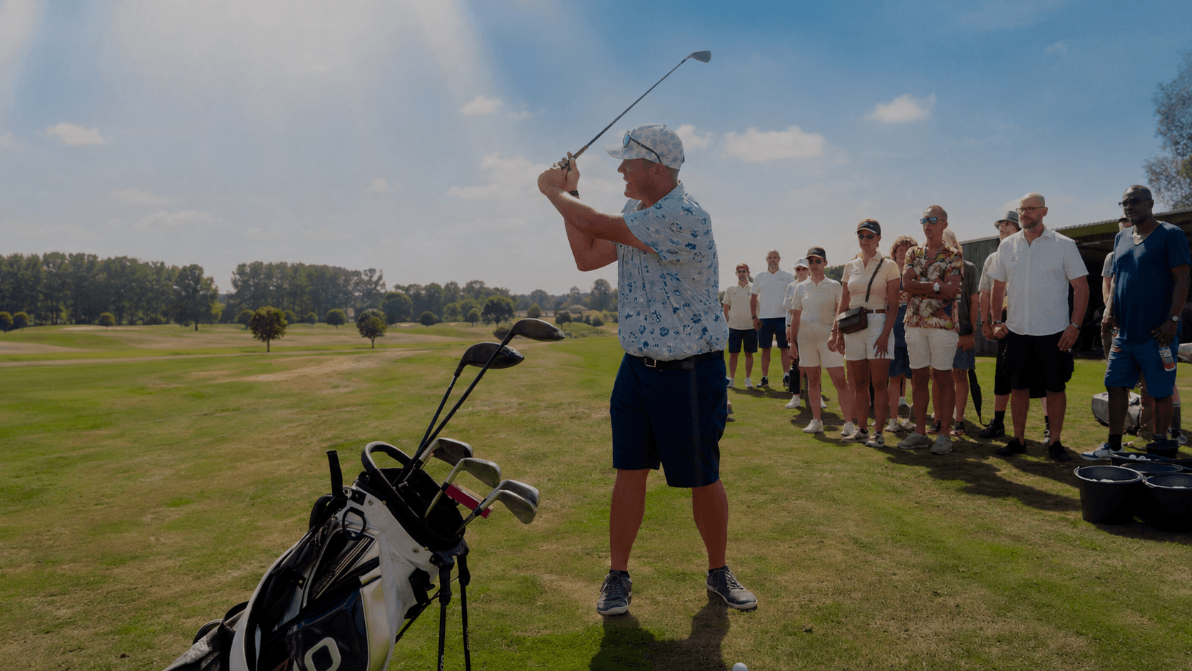 Golfer auf dem Fairway – BNI Netzwerken auf dem Golfplatz